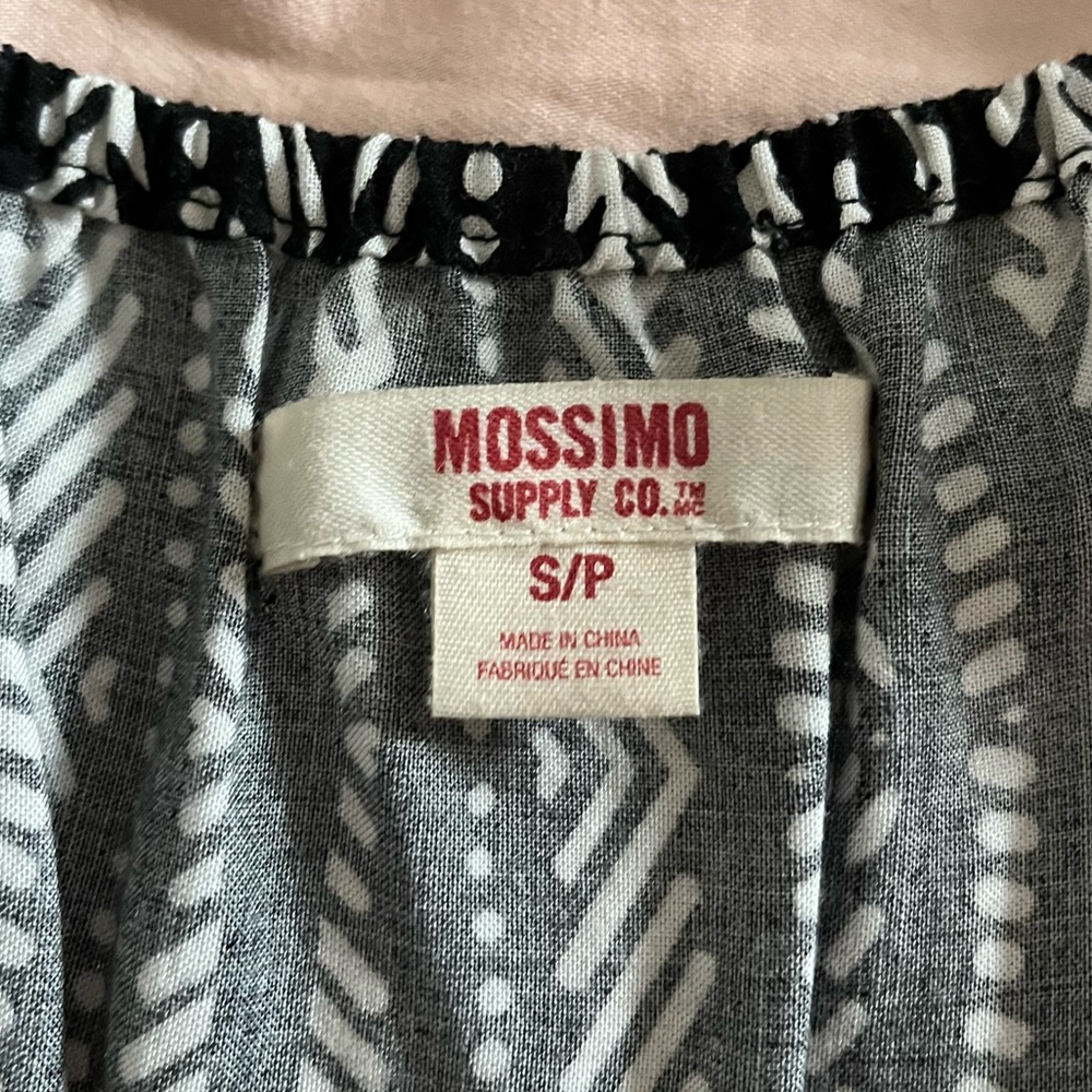 Mossimo Geometric Aztec Print Cami Romper - Picture 5 of 6